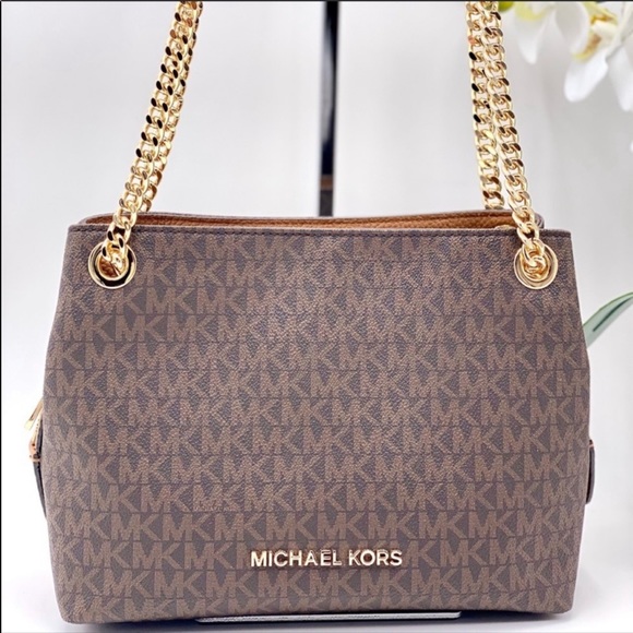 Michael Kors Chain Messenger Shoulder Bag - Picture 3 of 9